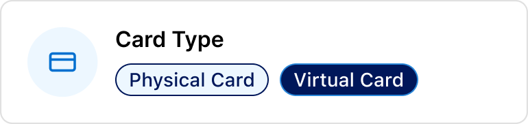Issue Cards in a few clicks