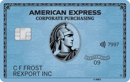 American Express Corporate Purchasing Card