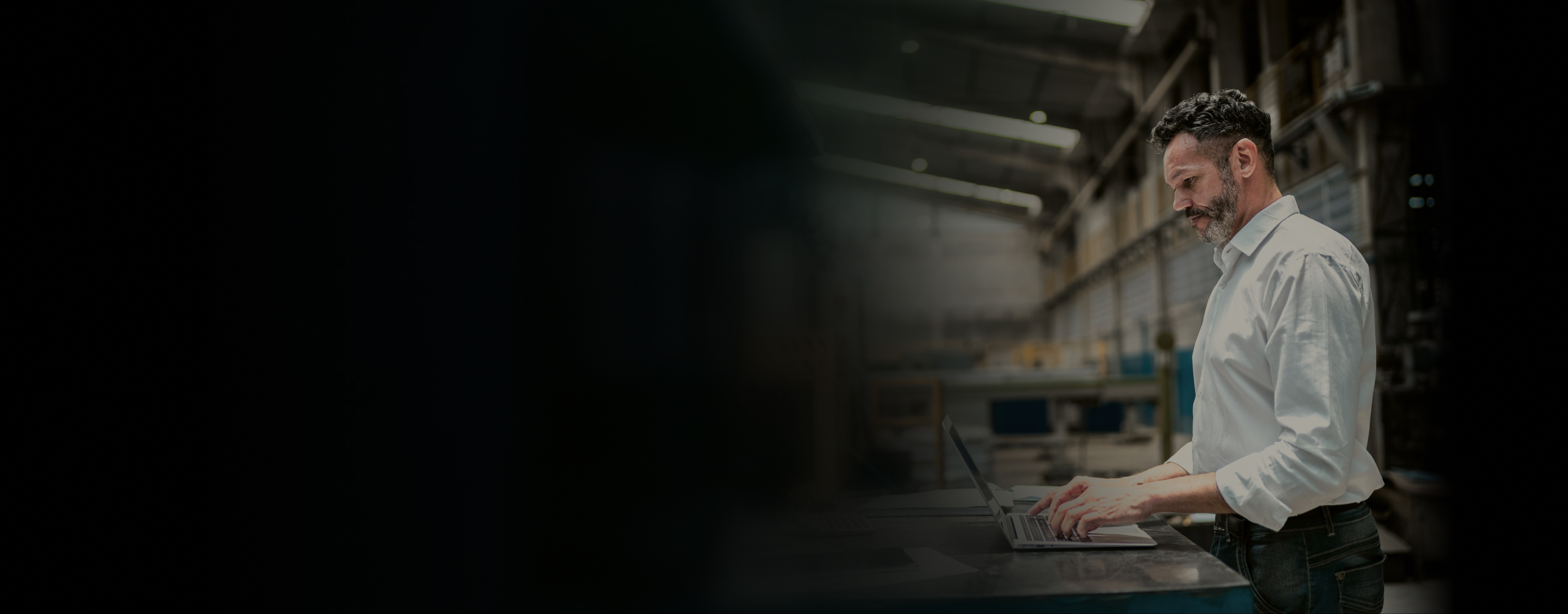 Manufacturing desktop hero image