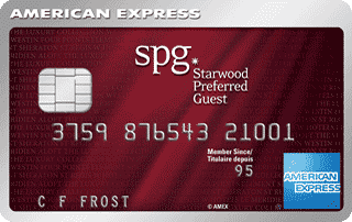 Starwood Preferred Guest Credit Card From American Express