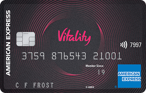 Vitality American Express Credit Card American Express Uk