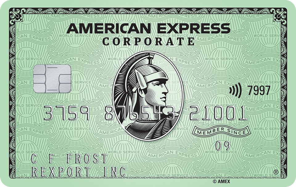 American&nbsp;Express<sup>®</sup> Corporate Card