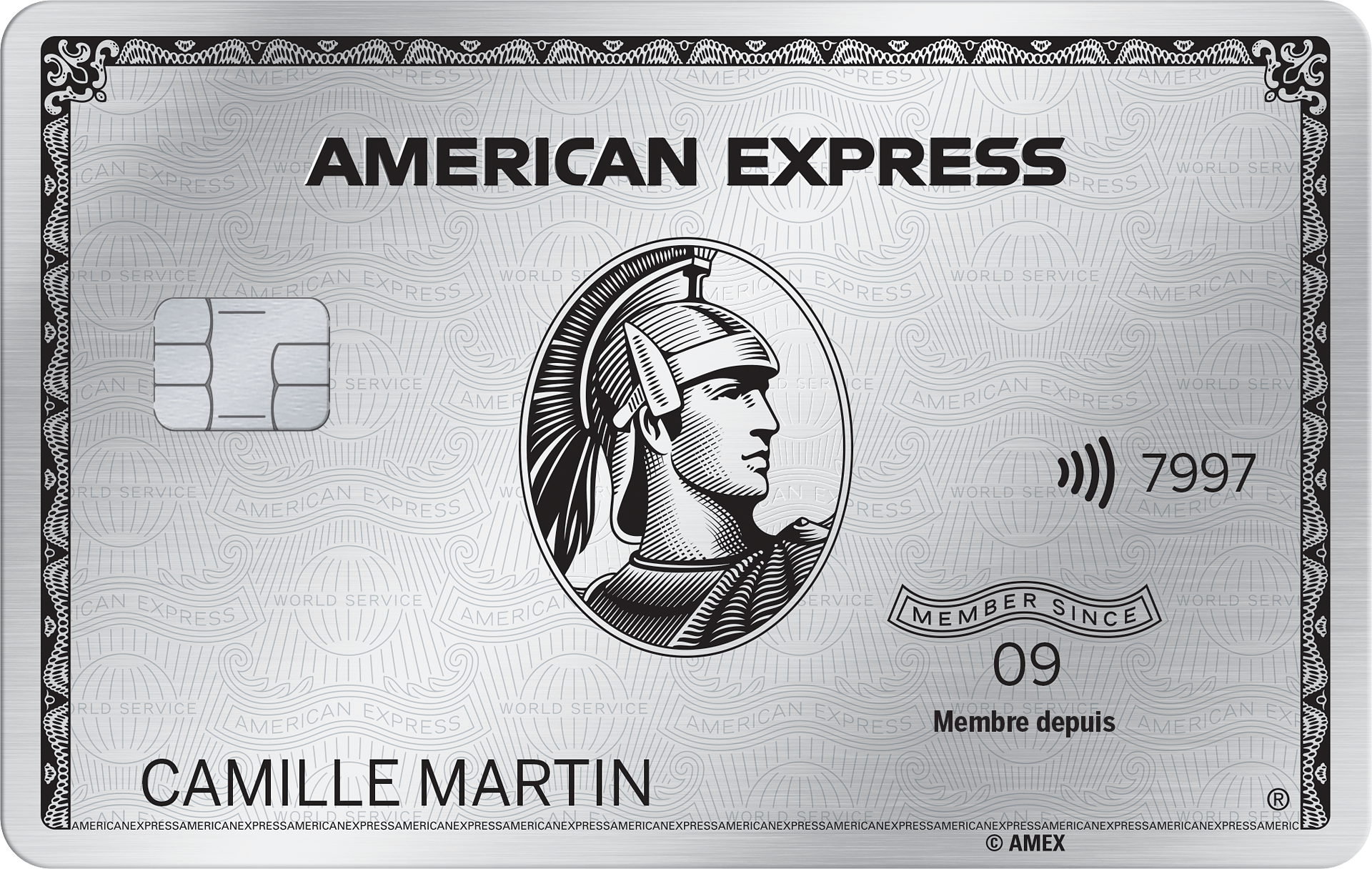 Carte Platinum American&nbsp;Express<sup>®</sup>