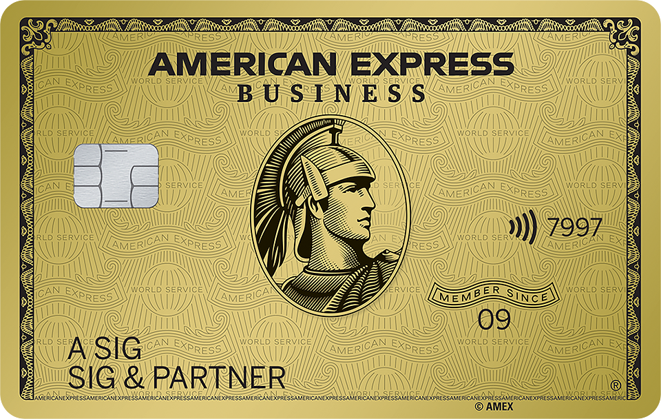 American Express Business Gold Card AMEX DE