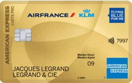 Carte Pro Air France KLM - American Express Gold