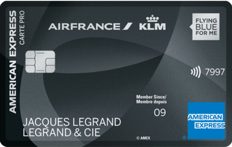Carte Pro Air France KLM - American Express Platinum