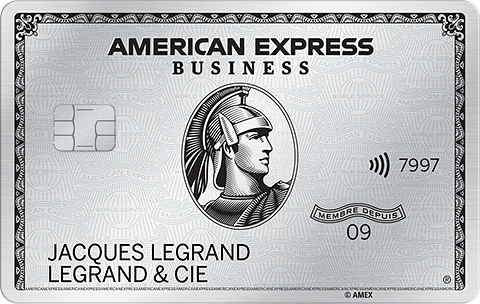 Carte Business Platinum American Express