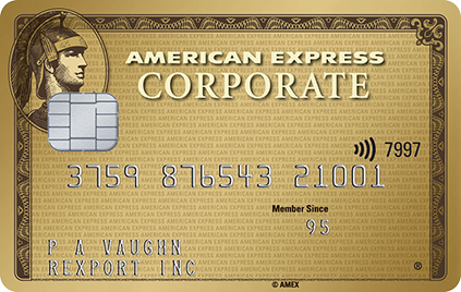 American Express<sup>®</sup> Corporate Gold Card