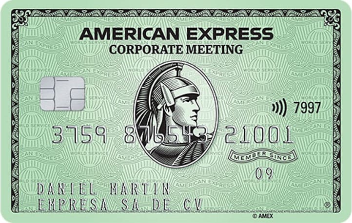 American Express<sup>®</sup> Corporate Meeting Card
