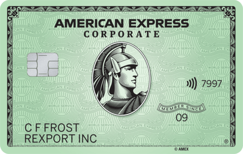 Carta Corporate American Express