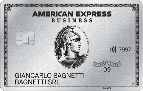 Carta Platino Business American&nbsp;Express.