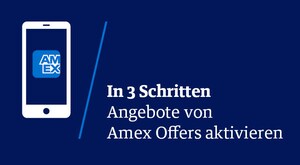 Amex Kurztipp: Mit Amex Offers exklusive Angebote erhalten