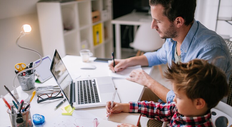 Thuiswerken met kinderen? 4 tips om er het beste van te maken