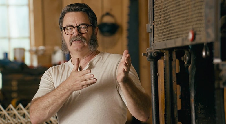 Nick Offerman Talks Financing