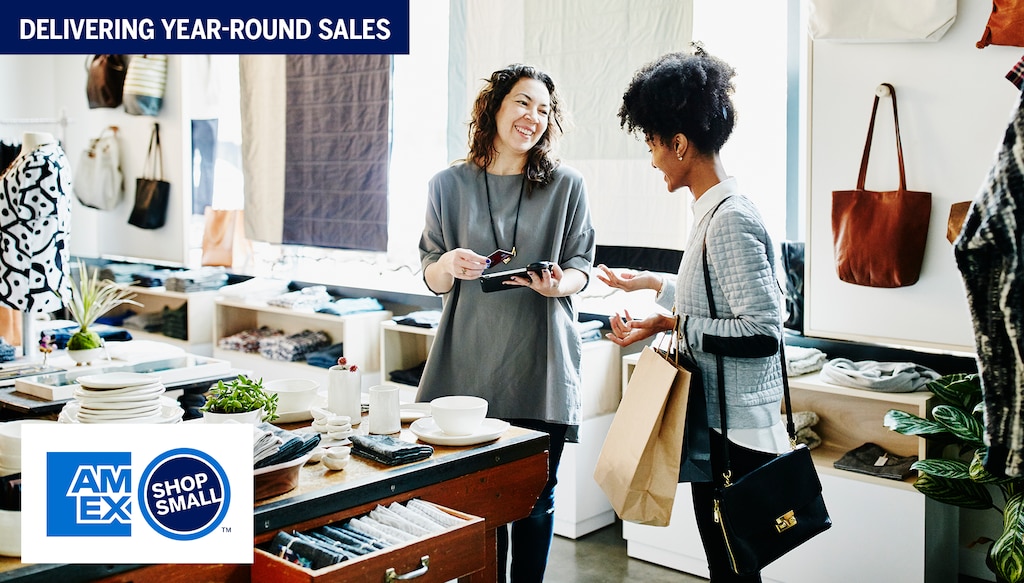 woman shopping at retail store