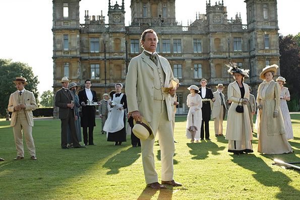 Downton Abbey story is how close the relationships are between the to-the-manor-born Crawley family and its household staff. 