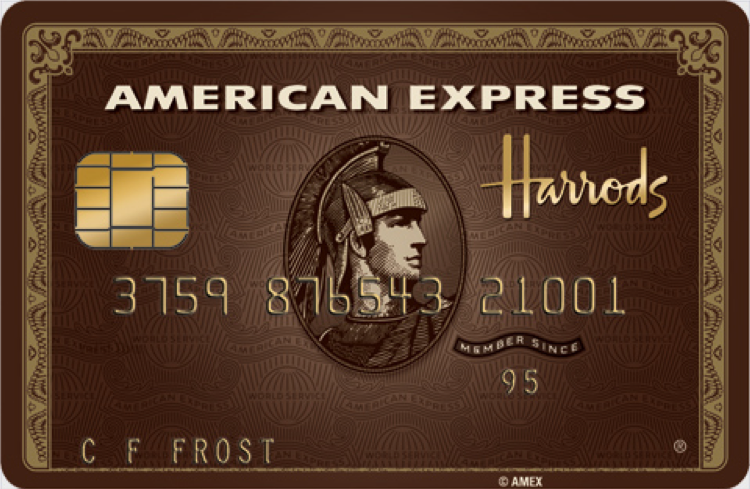 American Express harrods Card Art