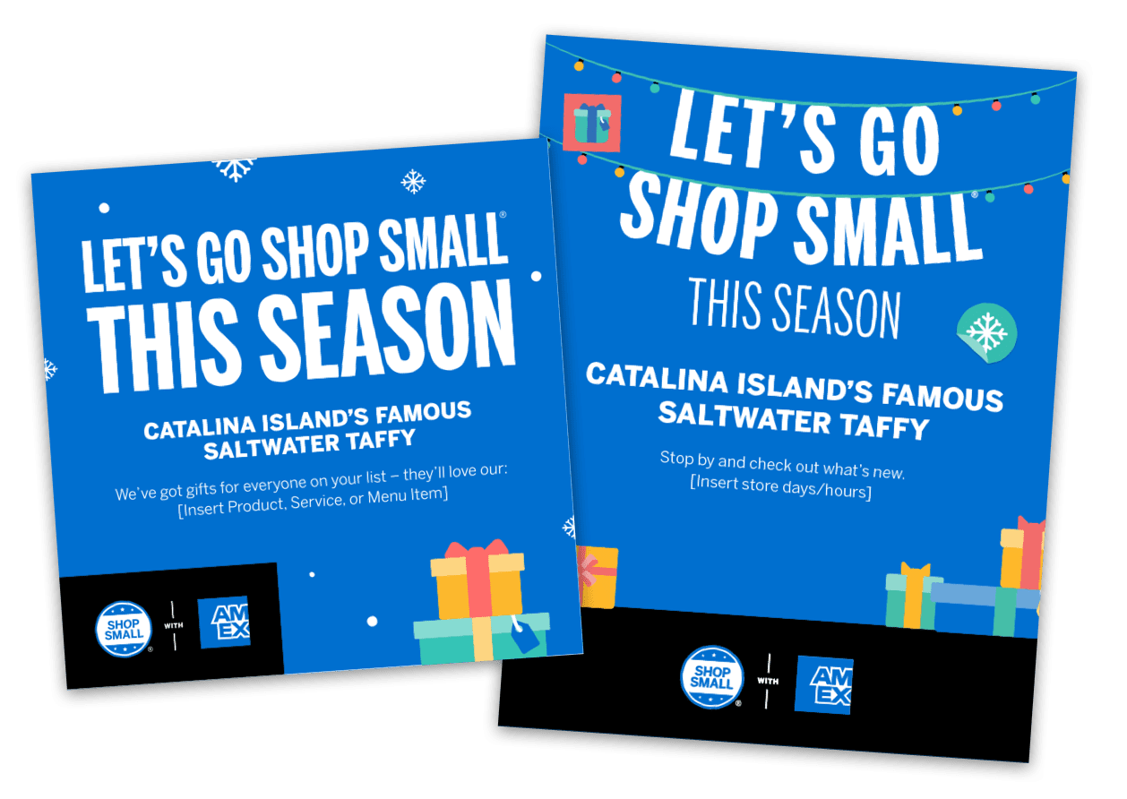 Small Business Owners Shop Small® American Express